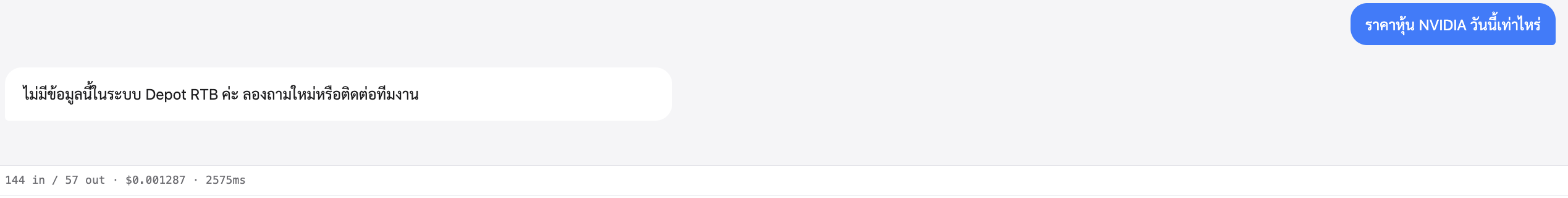Off-topic query refusal with cost